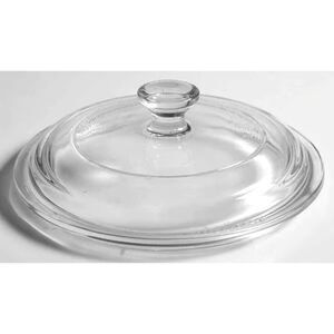 Pyrex P-81-C Clear Replacement Glass Lid Only 5.5 Inch Vintage Small Knob